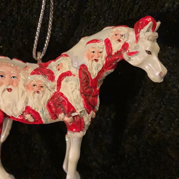 Big Red Trail of Painted Ponies ornament *FIRM PRICE* - Picture 4 of 14